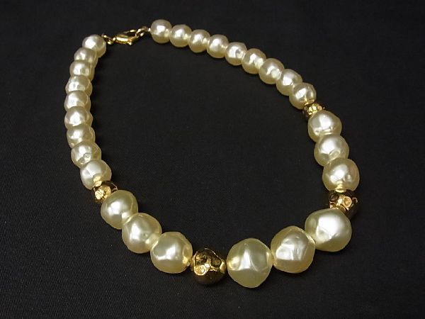 ヤフオク! -「ディオール ネックレス パール」(チョーカー ...