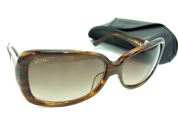 極美品!) BVLGARI ブルガリ 8066A サイドロゴ サングラス - library