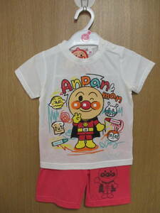 ( новый товар / первая выставка )* Anpanman. верх и низ выставить (90cm*2 лет передний и задний (до и после) )