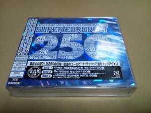 【CD】SUPER EUROBEAT VOL.250/初回盤/3枚組/スーパー・ユーロビート