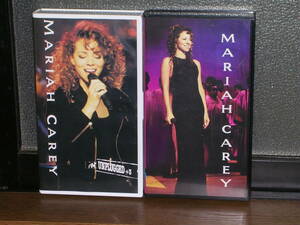 国内版VTR2本まとめて MARIAH CAREY (マライア・キャリー)／「MTV TM UNPLUGGED + 3」・「MARIAH CAREY」