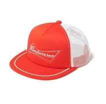 Wasted Youth x Budweiser MESH CAP Red ウェイステッド ユース バドワイザー Human Made ガールズドントクライ girls don’tcry_画像1