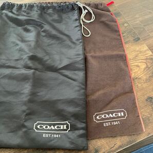 COACH 保存袋2枚