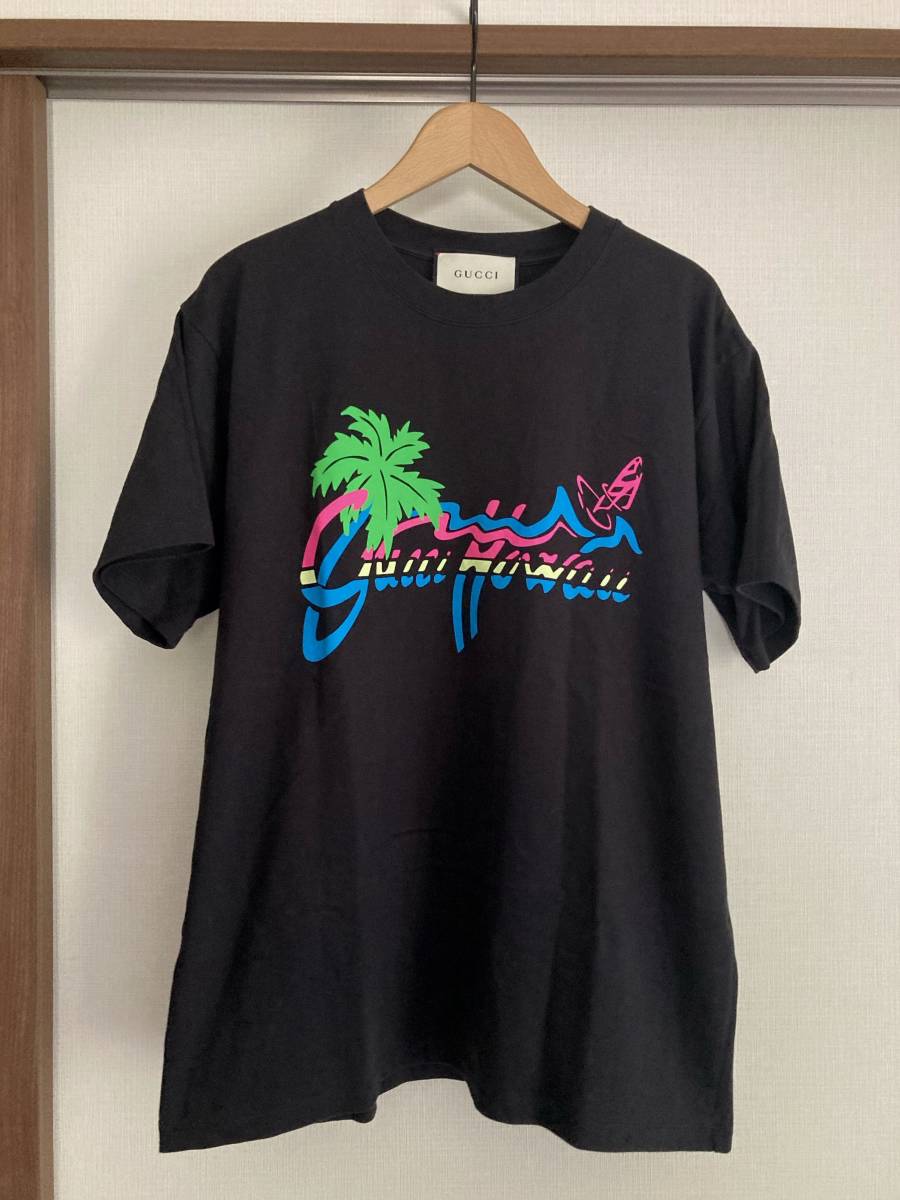 美品】2020 GUCCI Hawaii グッチ オーバーサイズ Tシャツ - library