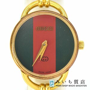 質屋 腕時計 GUCCI グッチ 6000L シェリー ヴィンテージ QZ レディース 2022年7月電池交換済 H2859 みいち質店