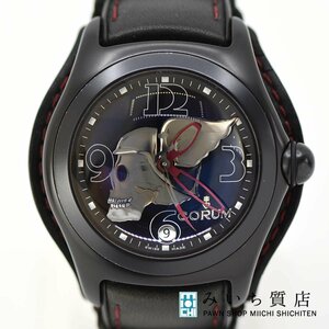  pawnshop wristwatch CORUM Corum Bubble Night Flyer 82.150.20 self-winding watch skull 999ps.@ limitation 22k147-1... pawnshop 