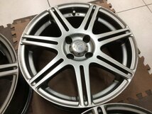 ★希少太めレアサイズBEO 16×7J+38 100/4Hスイフトスポーツウ゛ィッツアクアなどコンパクトカーインチアップなどオススメサイズ_画像5