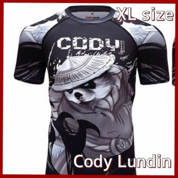 Cody Lundinスポーツウェア 半袖 筋トレ ストレッチ加圧 吸汗速乾