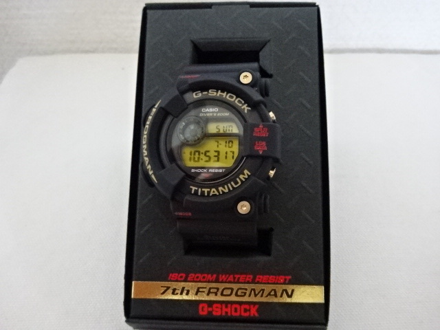 ジーショック G-SHOCK 7周年記念モデル 7th FROGMAN フロッグマン 