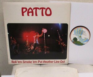 ☆彡 英國盤 Patto Roll 'Em Smoke 'Em Put Another Line Out [ UK ORIG '72 Island Records ILPS 9210 ] MAR 1 / 1