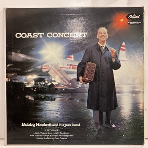 ■即決 Bobby Hackett / Coast Concert j33564 ボビー・ハケット 米盤、ミゾナシ/ターコイズ Mono