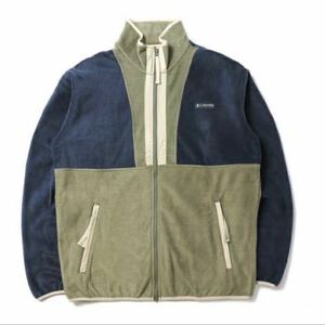 Columbia コロンビア AM0276BACK BOWL FULL ZIP FLEECE バックボール フルジップ フリース /397 ストーングリーンネイビー/men・S//1089/