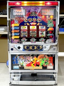 千歳発 営業所止め発送 超激レア台 パチスロ実機 マックスアライド WHOODIN&RAIDEEN 風神雷神 コイン不要機 電源24V 4号機 1999年導入台
