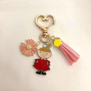 キーホルダー フラワー タッセル