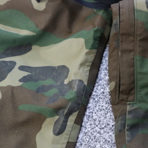 1992年製 米軍 US ARMY ECWCS GEN1 ウッドランドカモ GORE-TEX ゴアテックス パーカー Medium-Regular 迷彩 90s ミリタリー ジャケット_画像10