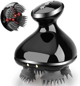 【新品】電動頭皮ブラシ 母の日 赤光照射機能付き ヘッドブラシ 頭皮エステ IPX7防水 10分タイマー
