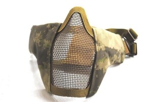 CM01 steel half mesh mask samurai type A-TACS