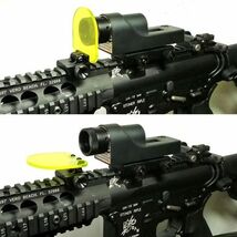 Deepfire タイプ可倒式 20mm レール　対応　レンズプロテクター_画像3