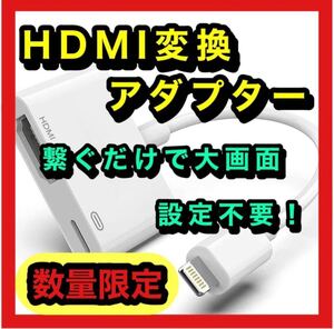 iphone HDMI変換アダプタ Lightning youtube 変換アダプター