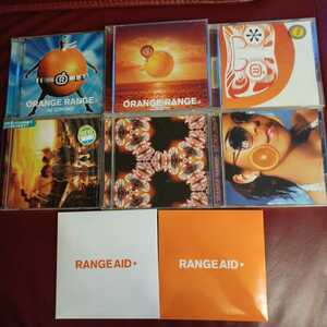 ORANGERANGE orange плита CD&DVD все 8 шт. комплект *117