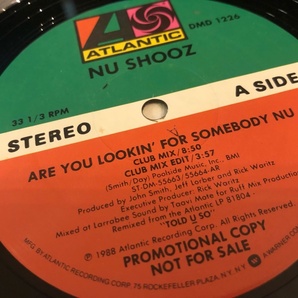 12”★Nu Shooz / Are You Lookin' For Somebody Nu / シンセ・ポップ / ヴォーカル・ハウス・クラシック！の画像1