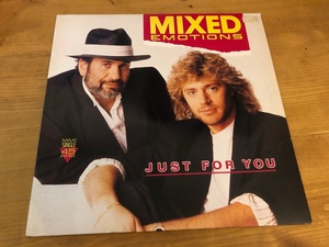 12”★Mixed Emotions / Just For You / シンセ・ポップ・ディスコ ！