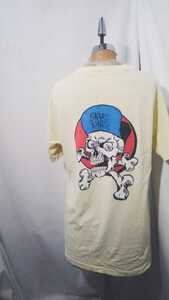 Vintage old skate Skate Rags skull skate boy T-shirt 90s オールドスケート スケートラグス スカル スケート Tシャツ ビンテージ