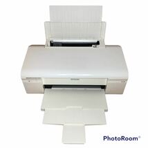 送料無料 EPSON PX-101 インクジェットプリンター A4 総印刷枚数306枚 廃インクリセット済 カラリオ 美品 エプソン_画像2