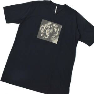 未使用 ripvanwinkle リップヴァンウィンクル フォト Tシャツ 5 ダークネイビー RW-329