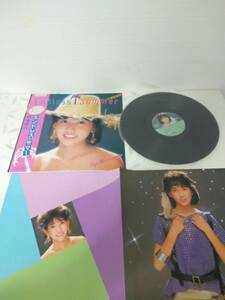 送料510円〜・LP レコード　松本伊代　エンドレス　サマー