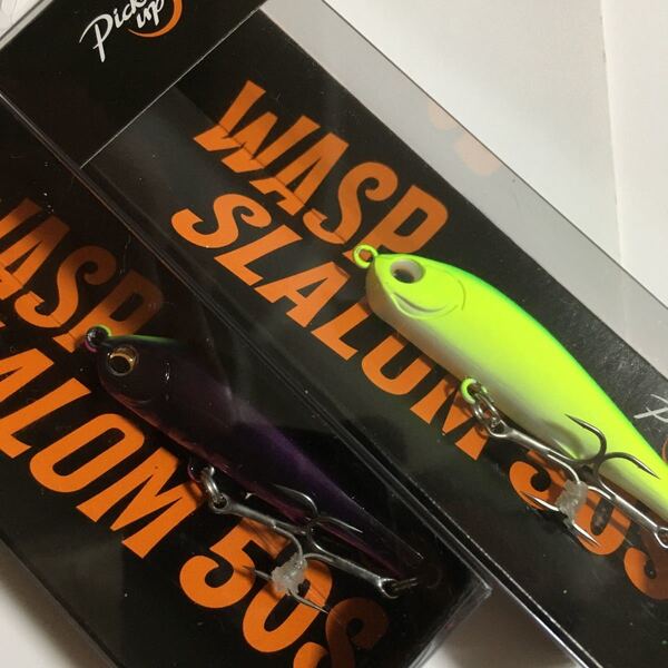 ピックアップ ワスプスラローム50S 2個セット 未使用品(Pick up WASP SLALOM 50S)人気カラー!