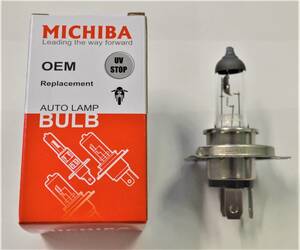 新品　H17 ヘッドライトバルブ MICHIBA(ミチバ) 12V35/35W 