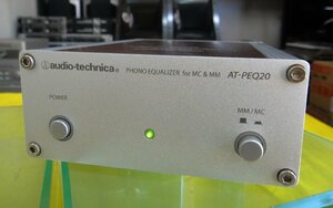 audio-technica/MM・MCフォノイコライザー『AT-PEQ20』