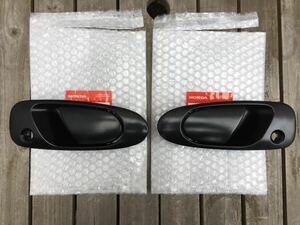  genuine article! new goods not yet painting! trust. Honda genuine products! Civic EG outer door handle left right set jdm usdm spoon Mugen EG6 EG3 EG4 EG8 US