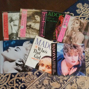 Madonna LPレコード7枚セットまとめ売り