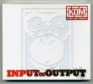 【送料無料】 KNOCK OUT MONKEY 「INPUT ∝ OUTPUT 」 Used品