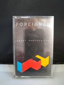 T3044　カセットテープ　FOREIGNER フォリナー AGENT PROVOCATEUR