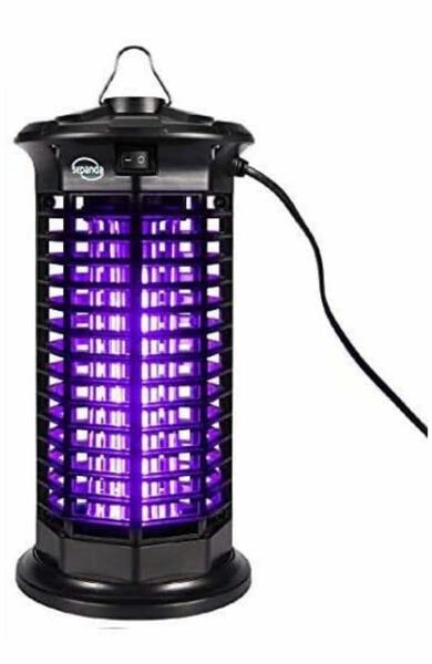 電撃殺虫器 蚊取り器 最新型 殺虫ライト 電撃殺虫灯 薬剤不要 電池不要