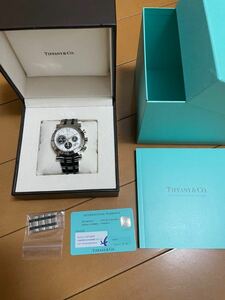 ティファニー アトラス ジェント クロノグラフ 42mm 自動巻き メンズ 腕時計 TIFFANY＆Co. 送料無料