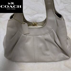 COACH コーチ グラブレザー バック 美品 価格交渉OK