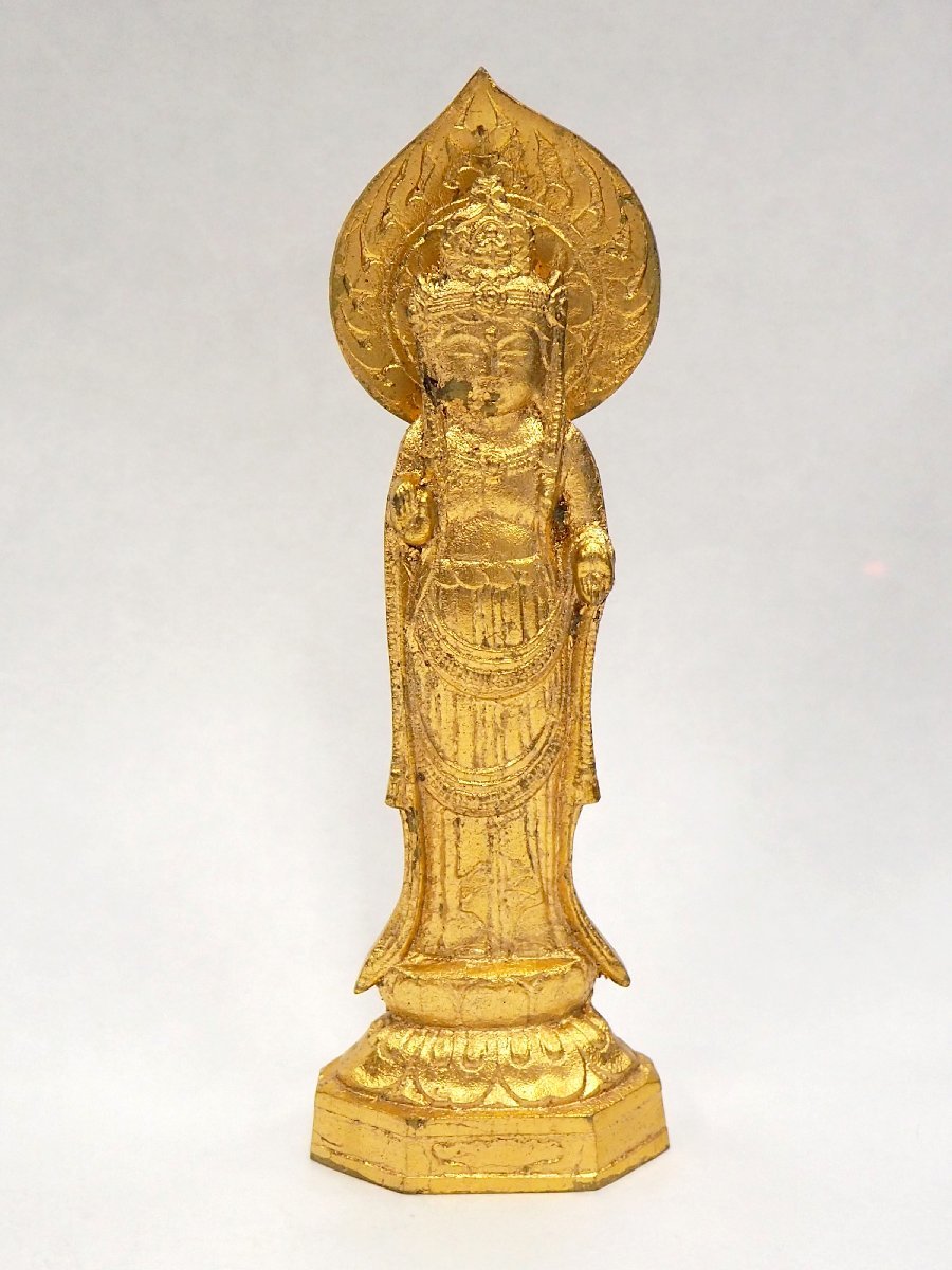 白檀製 香木 聖観音菩薩像 23.5cm 0209 像B4 culto.pro