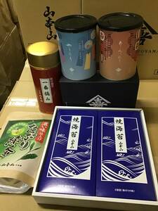 在庫少　１０６　高級板のり　焼海苔　味付け海苔　緑茶　１００００円相当　賞味期限2022年10月末　お中元　贈答品　是非この機会に