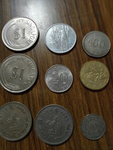 外国コイン9枚