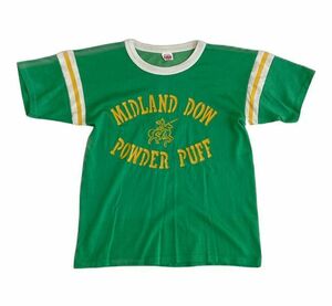 70's 米国製 MADE IN USA MASON メイソン Tシャツ ナンバーリング フットボール 化繊ボディ サイズM [l-0326]