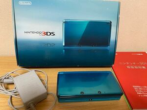 ニンテンドー3DS本体 アクアブルー 3DS Nintendo 任天堂
