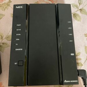 NEC PA-WG2600HS Wi-Fiルーター