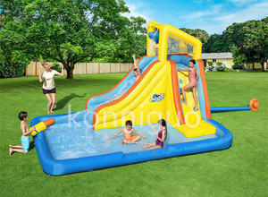  popular large home use pool slide attaching child comfort . vinyl pool slide for children pool home pool playing in water . large activity parent . playing YC74