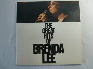 Brenda Lee ブレンダ・リー/The Great Hits of Brenda Lee - Fly Me to The Moon - The End of The World - Lover Come Back to Me -２LP!