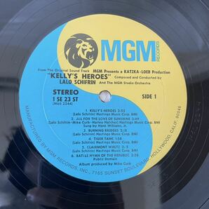 ★W393★ LP レコード Kelly's Heroes Lalo Schifrin ラロ・シフリン US盤の画像5