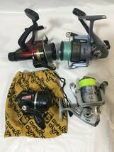 ☆W045☆釣具 リール 17点まとめて ハンドル無し含 DAIWA ダイワ SHIMANO シマノ SILSTAR OLYMPIC SZM RYOBI リョービ 他 スピニングリール_画像5